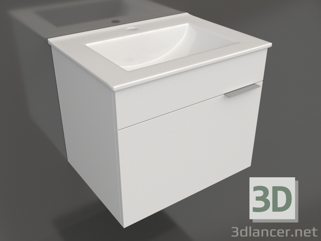 3d model Hanging cabinet 60 cm (Br.01.06-1-W) - preview