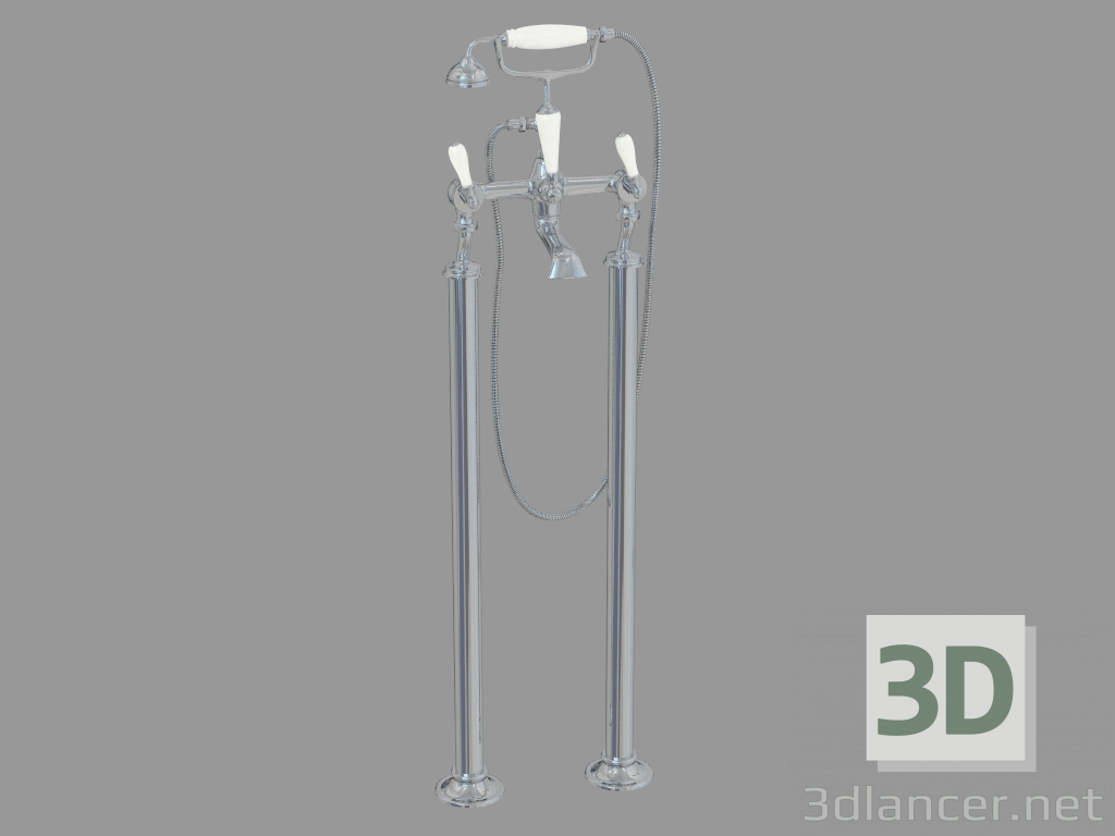 modello 3D Mixer su alte gambe Dandy - anteprima