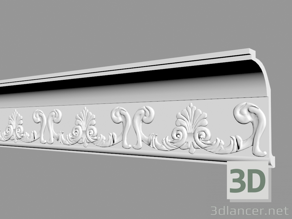 modèle 3D Cornice C1049 - preview