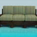 3d model Sofa High Poly - preview