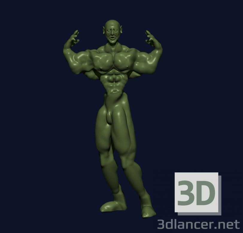3d model Body-builder - preview 3d model Body-builder - preview