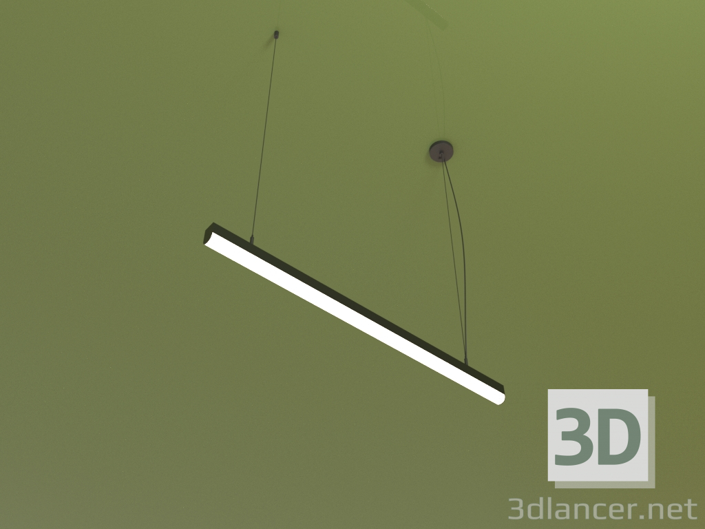 modello 3D Corpo illuminante LINEAR PO4326 (750 mm) - anteprima