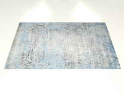 Geknüpfter Teppich im Kanarien-Design