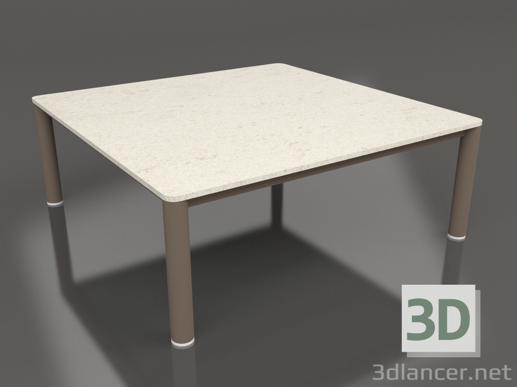 modèle 3D Table basse 94×94 (Bronze, DEKTON Danae) - preview
