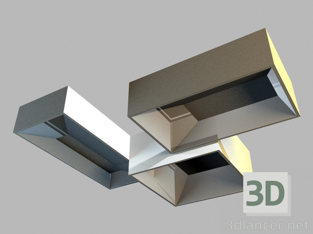 modello 3D Lampada da soffitto di 5388 - anteprima