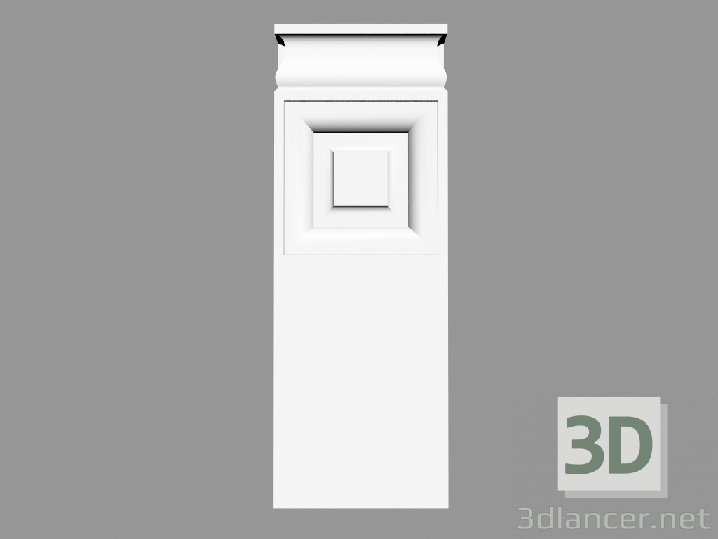 3d model Pedestal (PN13) - vista previa