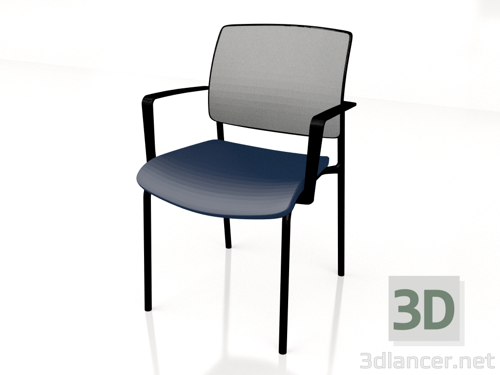 Modelo 3d Cadeira Gaya GY4N - preview