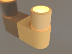 Lampe SP-SPICY-WALL-MINI-S60x39-3W Day4000 (GD, 40 Grad, 230V)