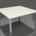 modello 3D Tavolino 94×94 (Grigio blu, DEKTON Danae) - anteprima