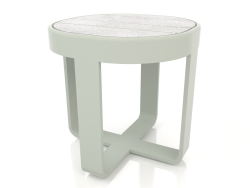 Кавовий столик круглий Ø42 (DEKTON Kreta, Cement grey)