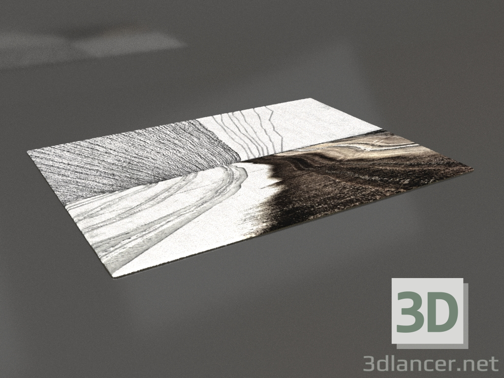 3d модель Ковер 3000х4000 мм – превью 3d модель Ковер 3000х4000 мм – превью