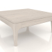 modello 3D Tavolino basso FARGO 600x600x250 mm (rovere sbiancato) - anteprima