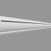 modèle 3D Moulure PX113 (200 x 6 x 2,7 cm) - preview