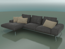 Corner sofa Linda (3100 x 1640 x 700, 310LIN-164-CHL-CL)