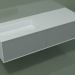 3d model Washbasin with drawers (06UC824S1, Silver Gray C35, L 144, P 50, H 36 cm) - preview