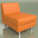 3D Modell Section Evolution 1-Sitzer (Oranges Leder) - Vorschau