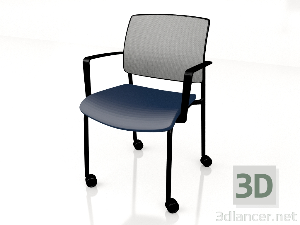 3D modeli Sandalye Gaya GY4NK - önizleme