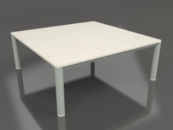 Table basse 94×94 (Gris ciment, DEKTON Danae)