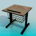 3d model Single desk - preview