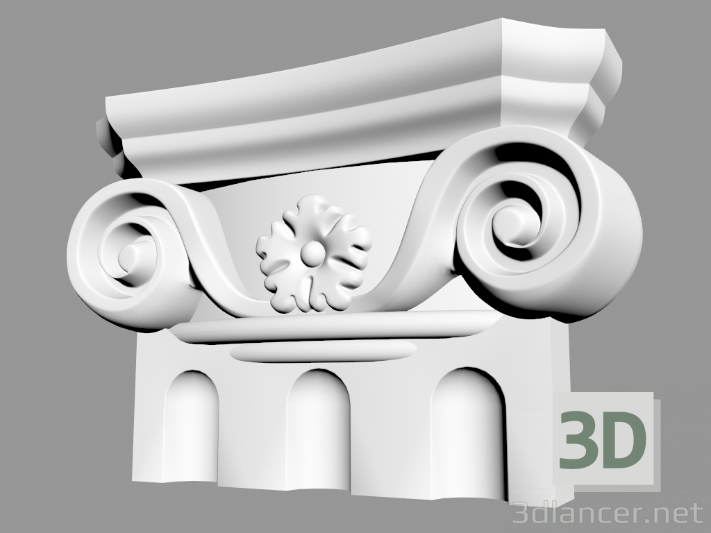 3d model The capital (Sh17) - preview