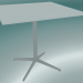 3 डी मॉडल टेबल मिस्टर एक्स (9511-01 (80x80 सेमी), एच 73 सेमी, सफेद, सफेद) - पूर्वावलोकन