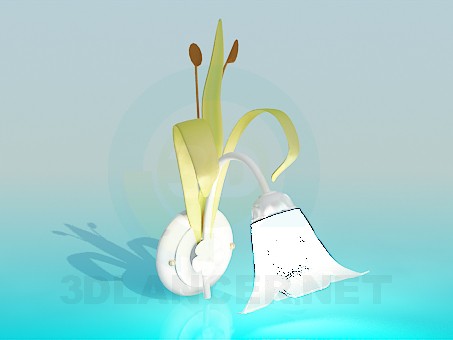 modèle 3D Soutien-gorge sous la forme d’une fleur - preview