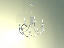 Hanging chandelier 60064-8 (chrome)