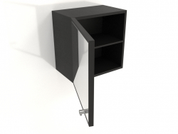 Mirror with drawer (open) ZL 09 (300x200x300, wood black)