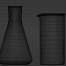 3d Chemical test tubes. model buy - render