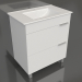 3d model Floor cabinet 75 cm (Br.01.07-2-W) - preview