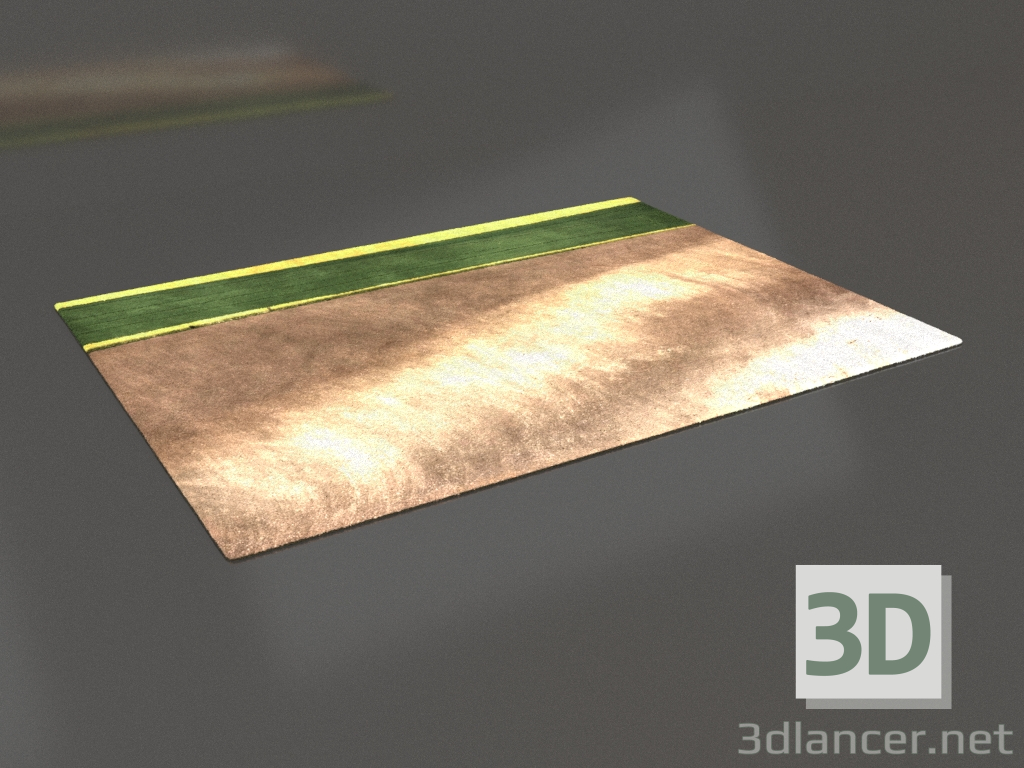 3d модель Ковер 3000х4000 мм – превью 3d модель Ковер 3000х4000 мм – превью