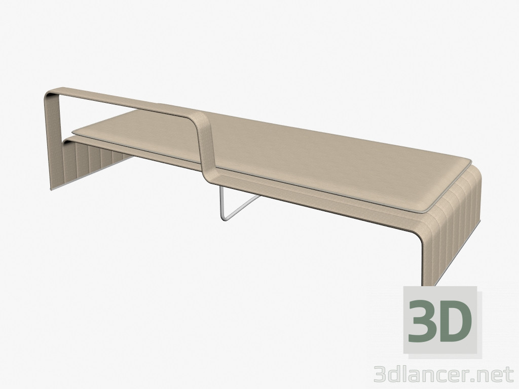 3D modeli Chaise çerçeve B18LS - önizleme