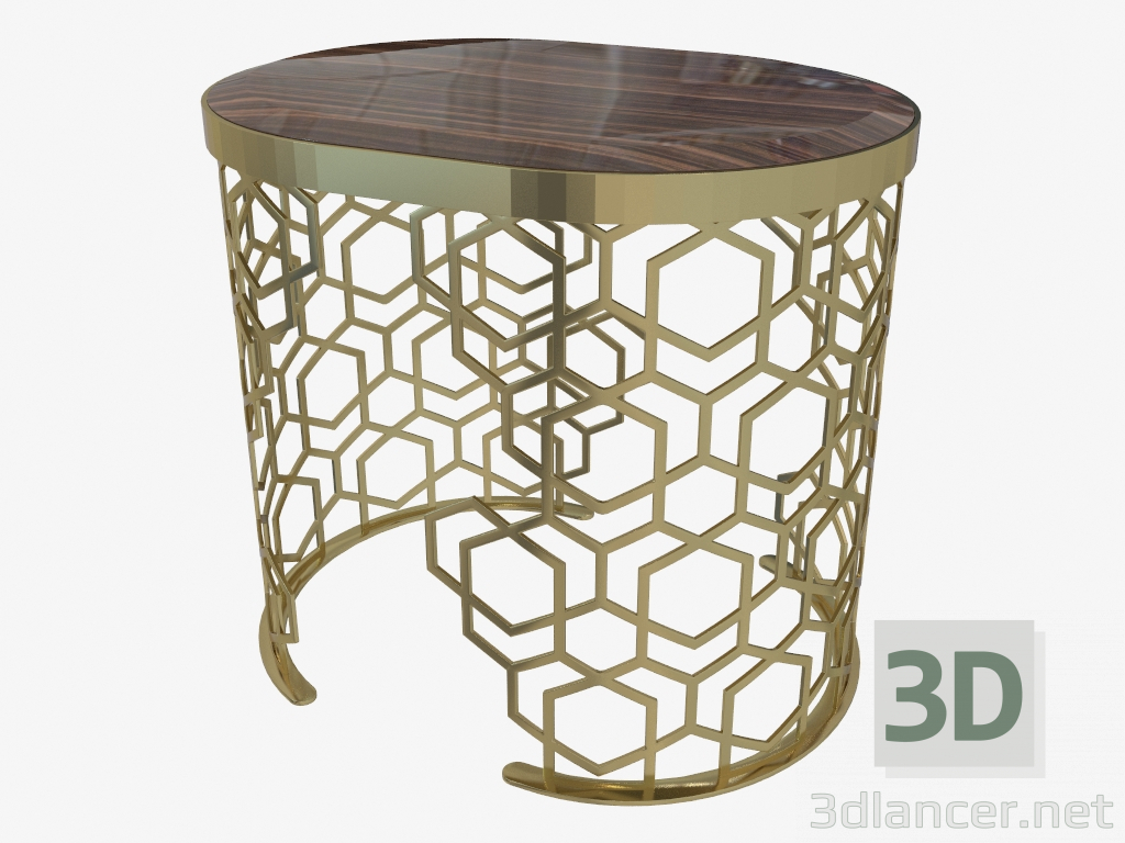 modèle 3D Table à revues MANFRED (70x40xH63) - preview