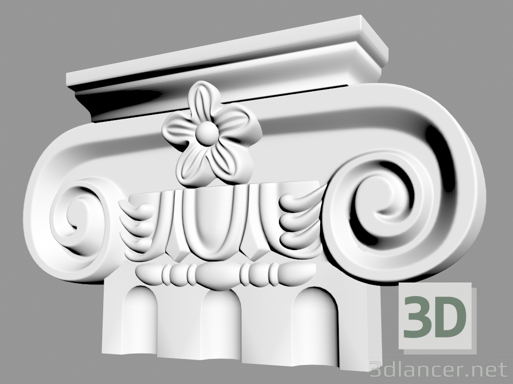modello 3D La capitale (Sh18) - anteprima