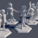 modello 3D di figure comprare - rendering
