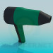 modèle 3D Hair Dryer - preview