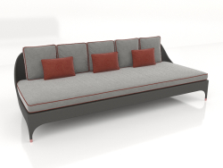 3-seat sofa without armrests (OD1033)