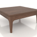 modello 3D Tavolino basso FARGO 600x600x250 mm (rovere tabacco) - anteprima