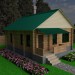 3D modeli Tatil evi - önizleme