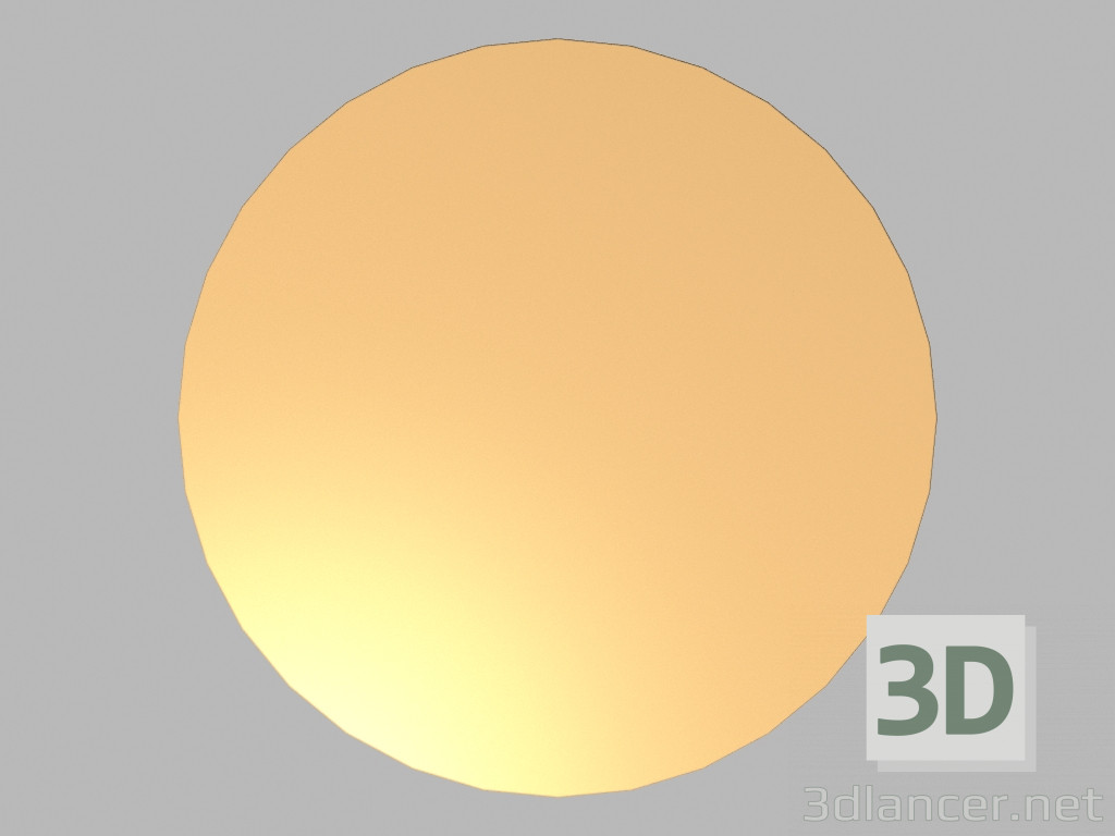 3d model Wall-mounted luminaire 5461 - preview
