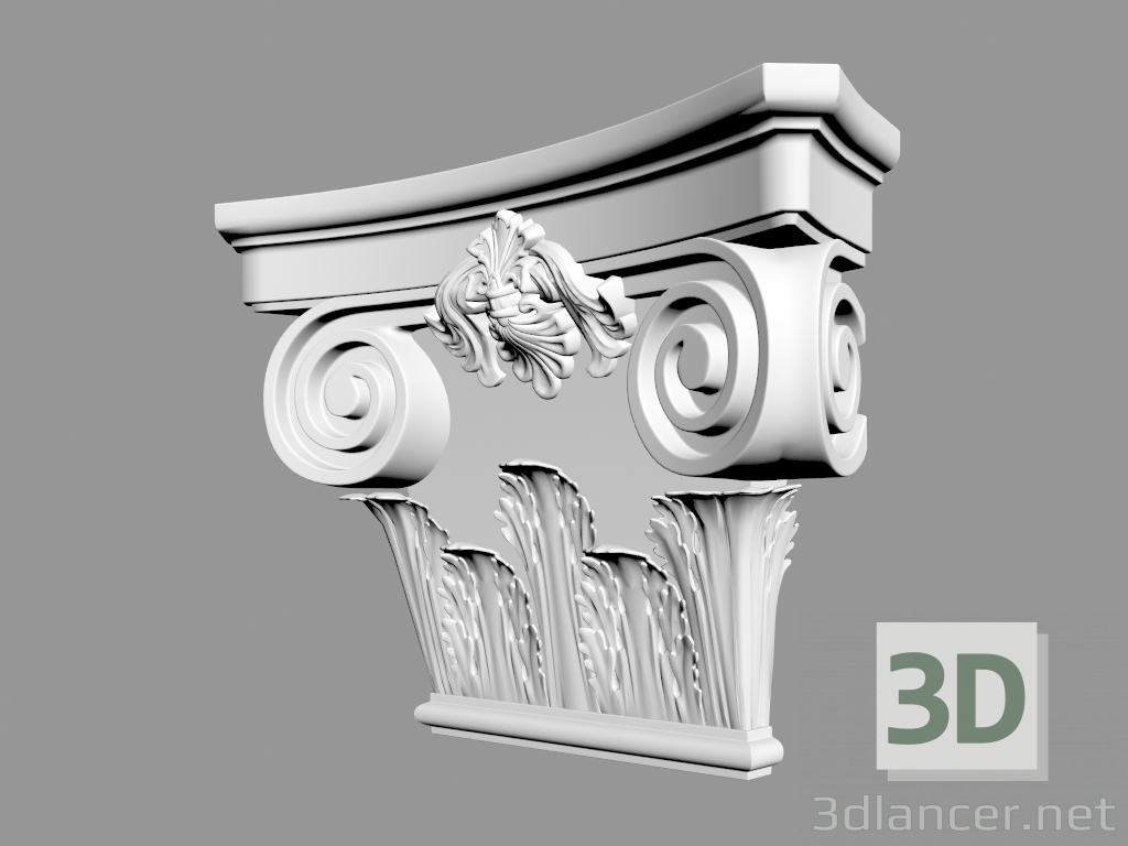 modèle 3D La capitale (Ш19) - preview