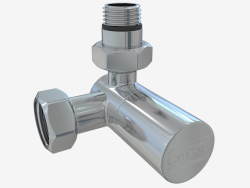 3D valve right (cylinder) G 1/2 "HP x G 3/4" NG