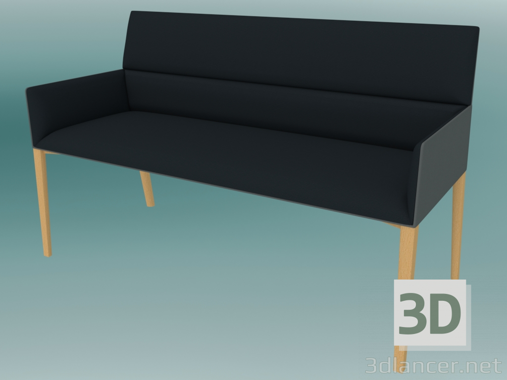 modèle 3D Double banc (B20HW) - preview
