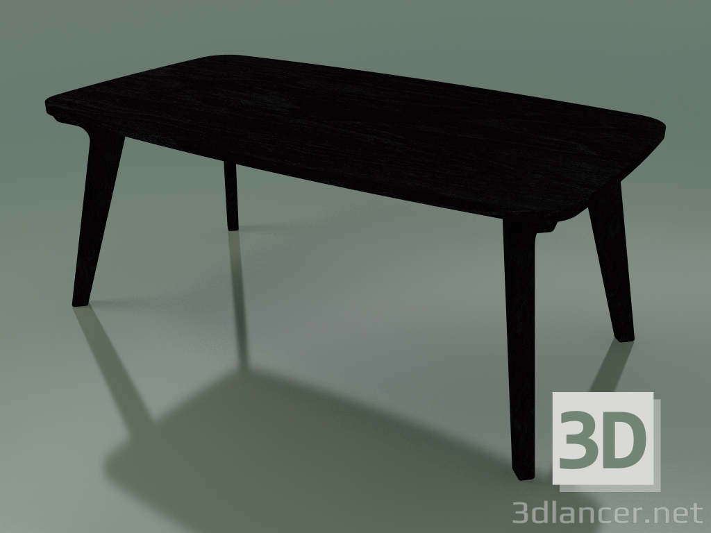 3d model Mesa de comedor (234, negra) - vista previa