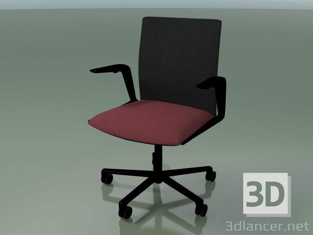 3D modeli Sandalye 4805 (5 tekerlekli, döşeme - örgü ve kumaş, V39) - önizleme