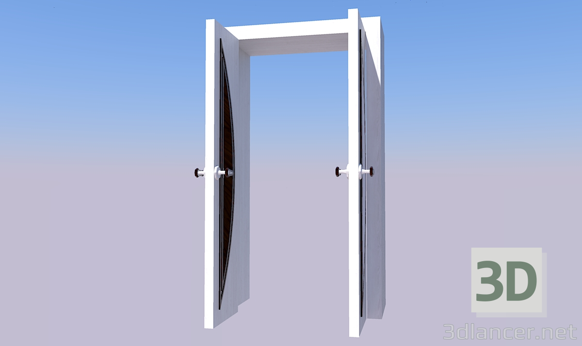 modèle 3D Porte - preview