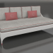 3d model 2-seater sofa without armrests (OD1034) - preview