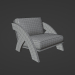 3d Кресло Leibal Arc Chair модель купить - ракурс