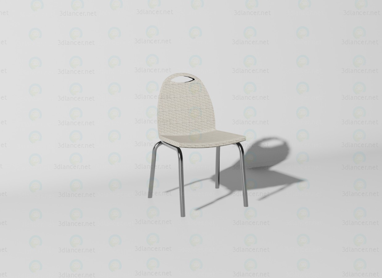 modèle 3D Khadidiatou chaise - preview