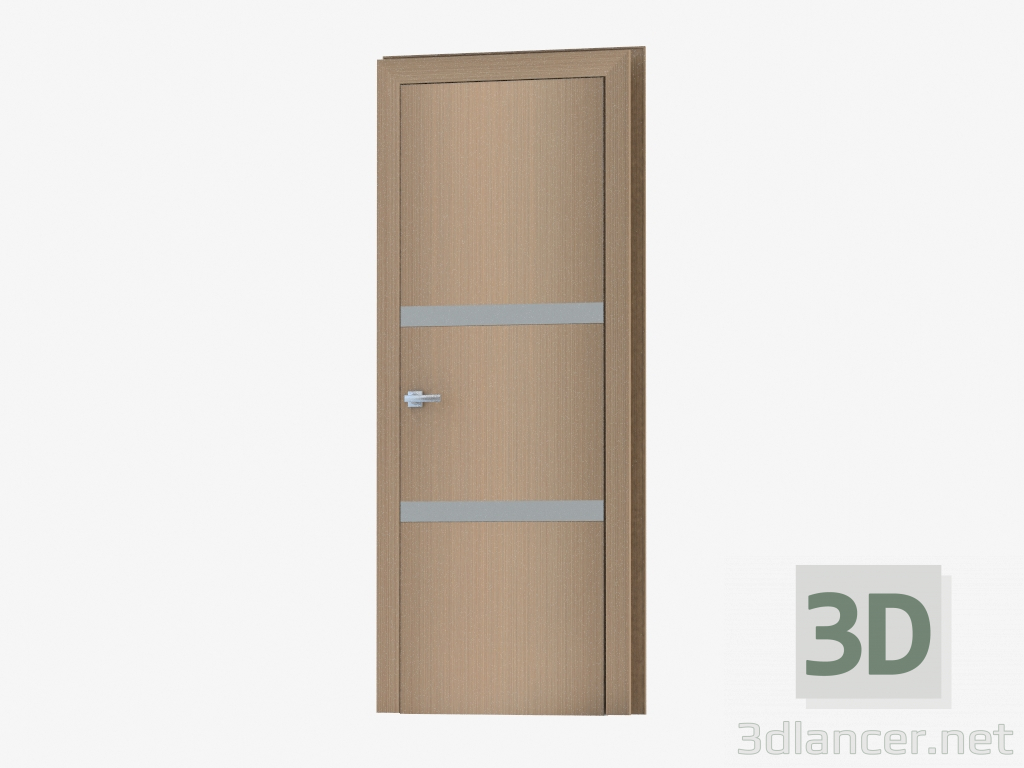 3d модель Двері міжкімнатні (26.30 silver mat) – превью
